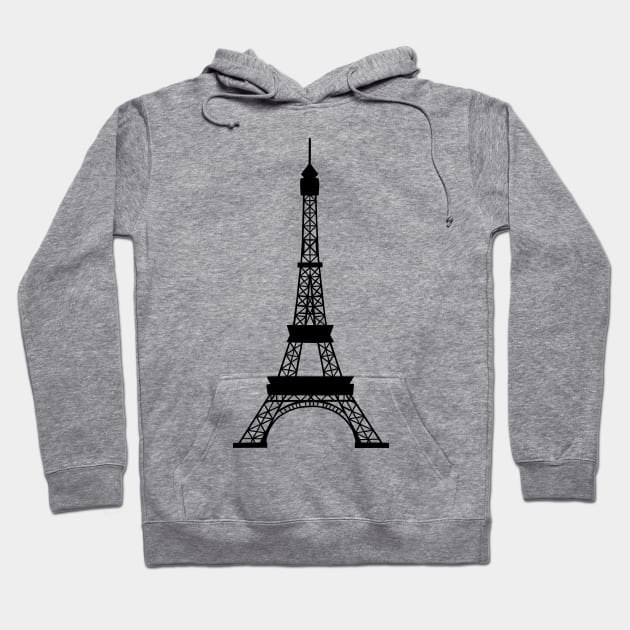 Paris, France Eiffel Tower Hoodie by gorff